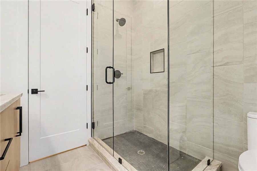 Furnished interior view inside a new home in , Atlanta (Image 42). Furnished interior view inside a new home in , Atlanta (Image 42).