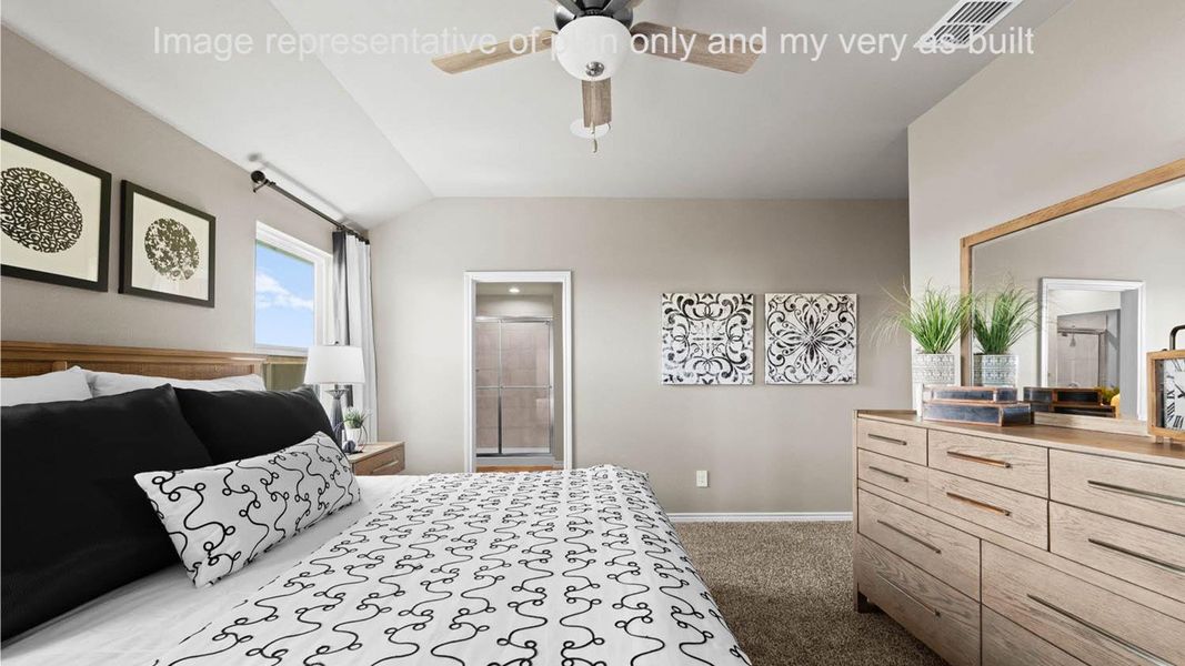Furnished interior view inside a new home in Saratoga Crossing, Corpus Christi (Image 14).
