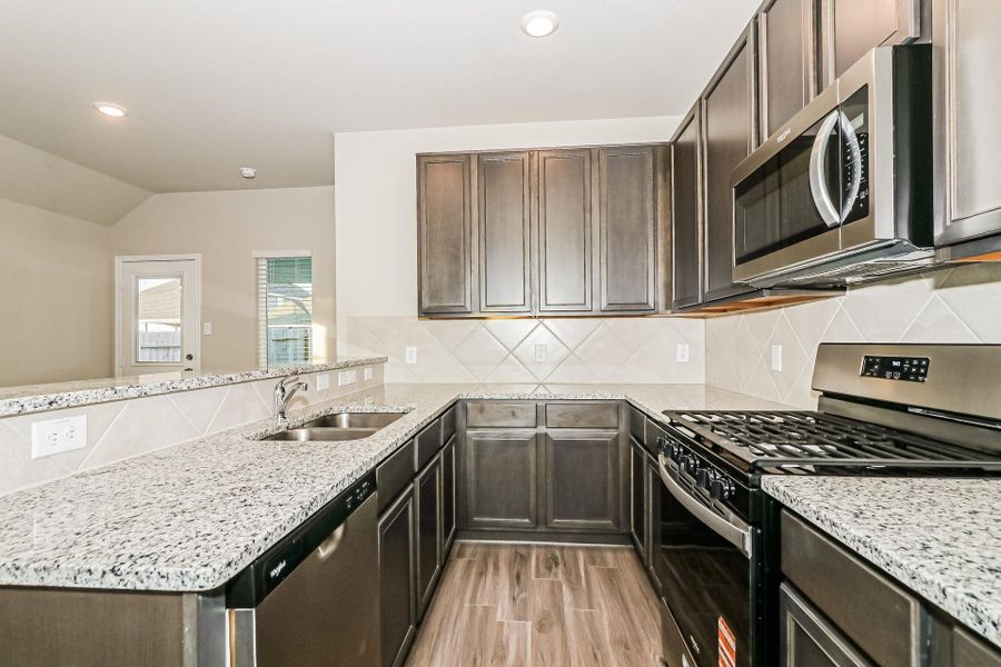 Furnished interior view inside a new home in Charleston Heights, Rosharon (Image 8).