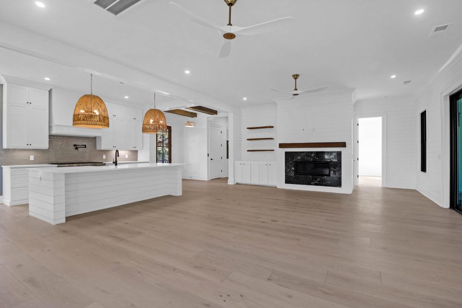 Furnished interior view inside a new home in , Awendaw (Image 7).