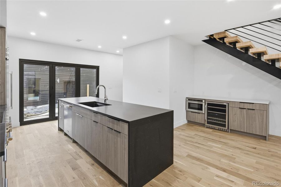 Furnished interior view inside a new home in , Denver (Image 9).