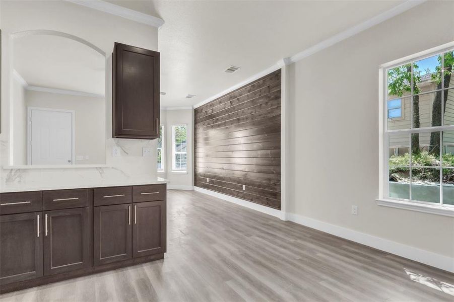 Perfect flow for living and entertaining