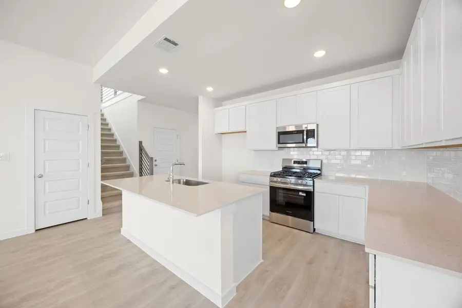 Furnished interior view inside a new home in Prairie Winds, Hutto (Image 13). Furnished interior view inside a new home in Prairie Winds, Hutto (Image 13).