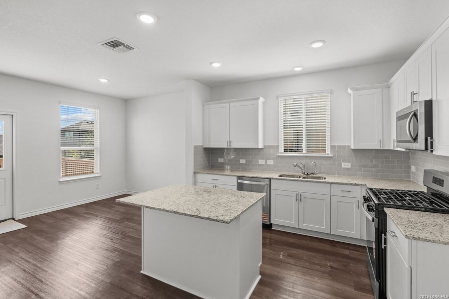 Furnished interior view inside a new home in Davis Ranch, San Antonio (Image 4).