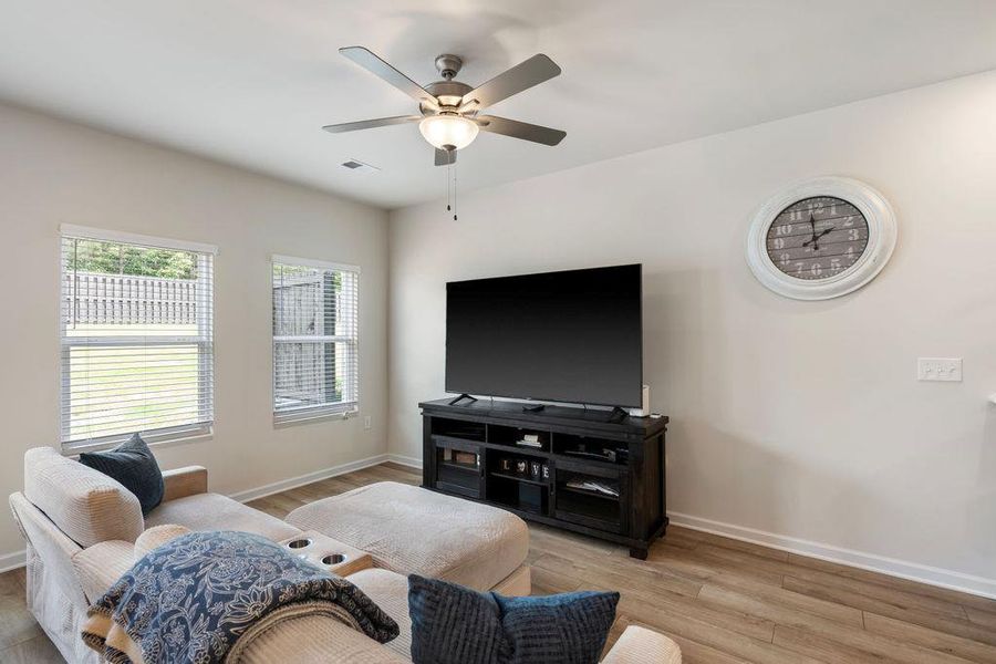 Furnished interior view inside a new home in , Hoschton (Image 30).