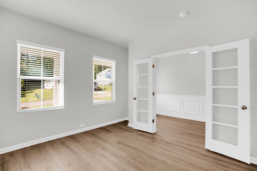 Spacious, unfurnished interior of a new home in Carriage Estates, Lexington (Image 33). Spacious, unfurnished interior of a new home in Carriage Estates, Lexington (Image 33).