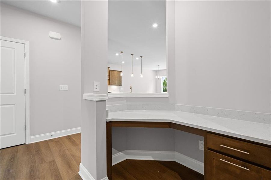 Furnished interior view inside a new home in Reunion, Hoschton (Image 13).