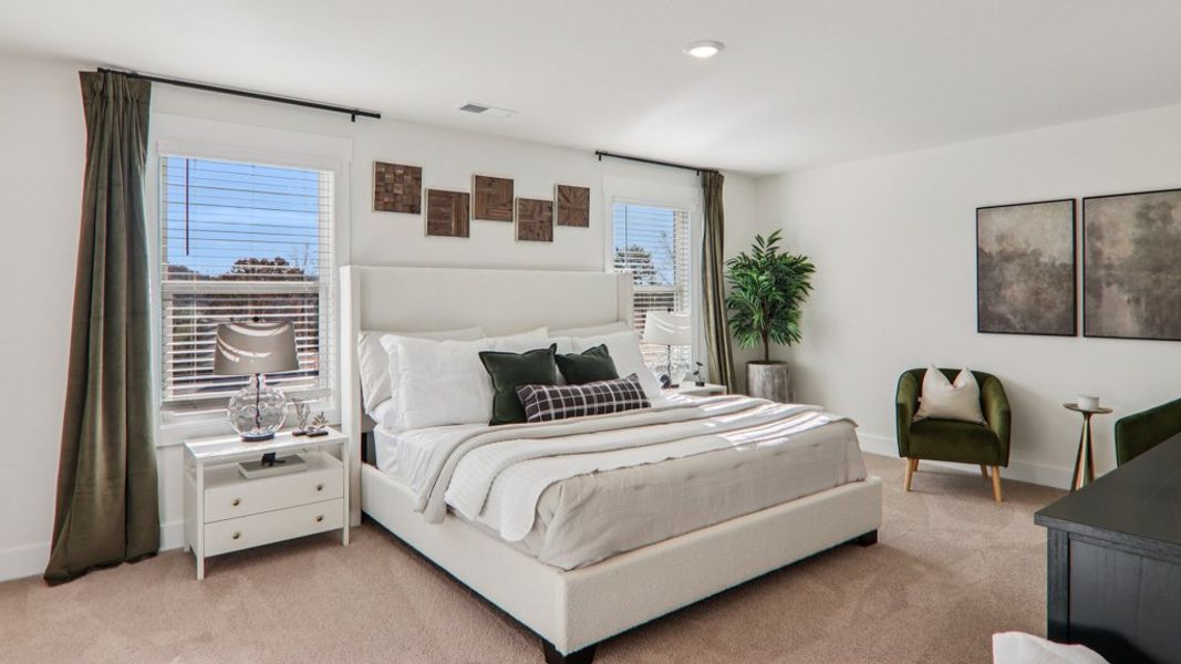 Furnished interior view inside a new home in Fieldcrest Acres, Blountville (Image 25).
