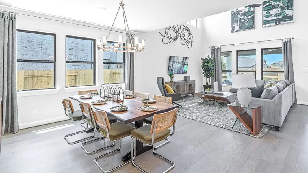 Furnished interior view inside a new home in Trillium, Richmond (Image 18).