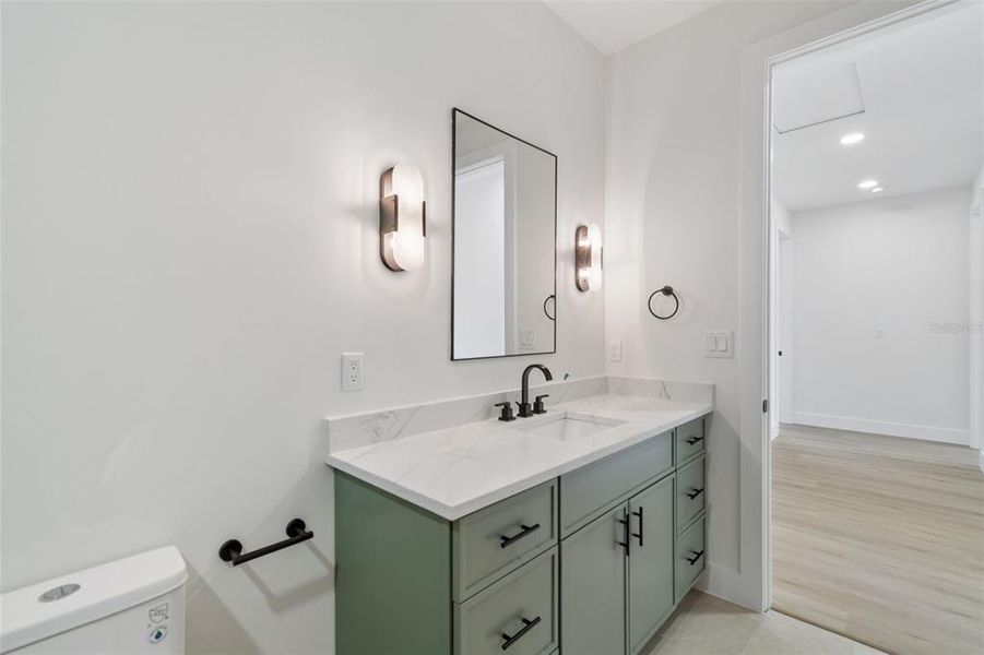 Furnished interior view inside a new home in , Tampa (Image 17). Furnished interior view inside a new home in , Tampa (Image 17).