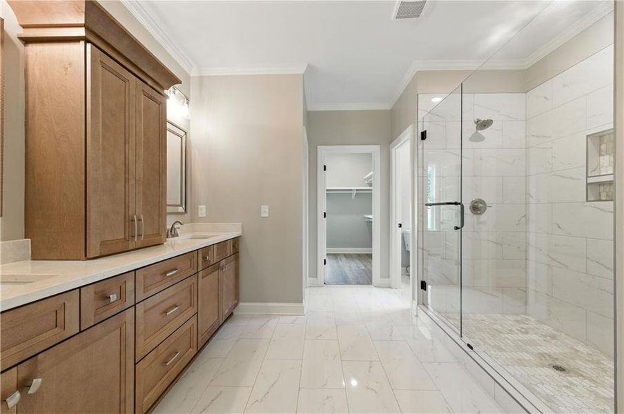 Furnished interior view inside a new home in , Ball Ground (Image 16).