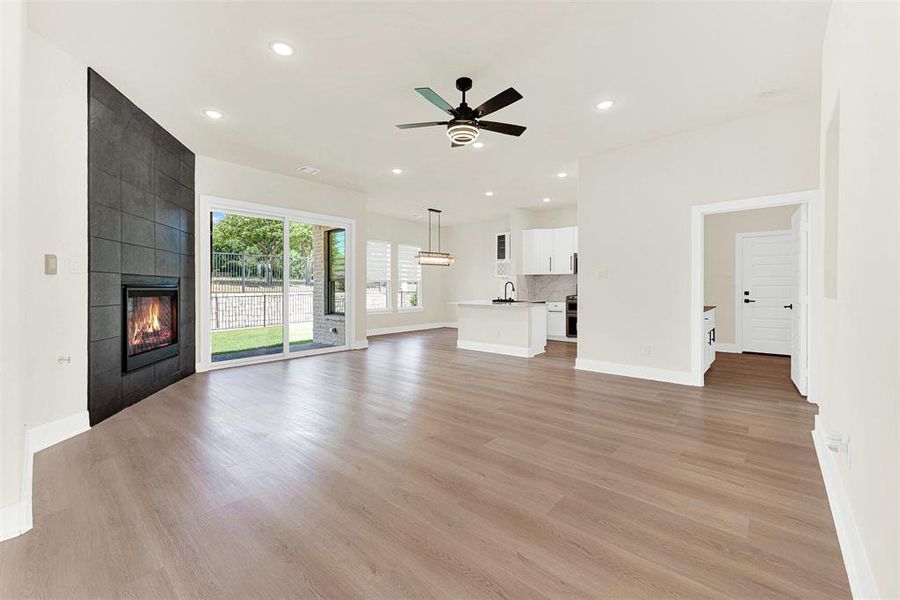 Open Living Floor Plan