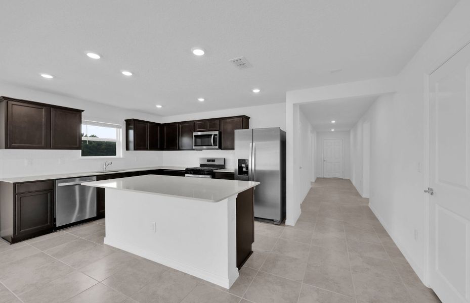 Furnished interior view inside a new home in Wells Landing, Jacksonville (Image 5).