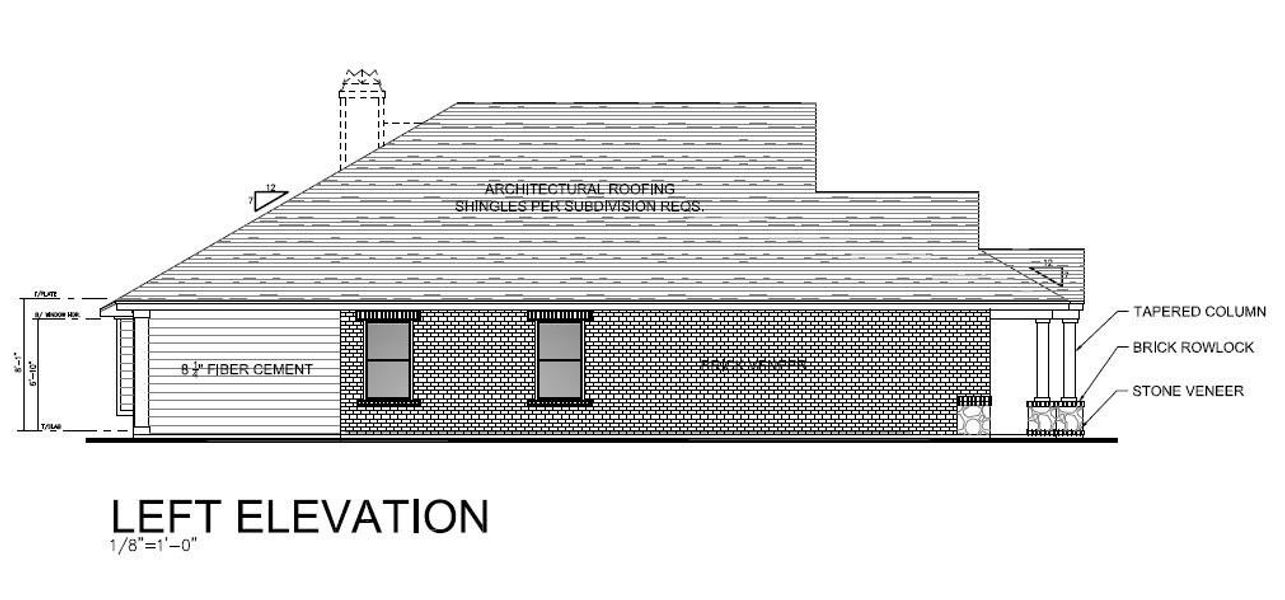 Exterior rendering of this home design in , Angleton, TX (Image 3). Exterior rendering of this home design in , Angleton, TX (Image 3).