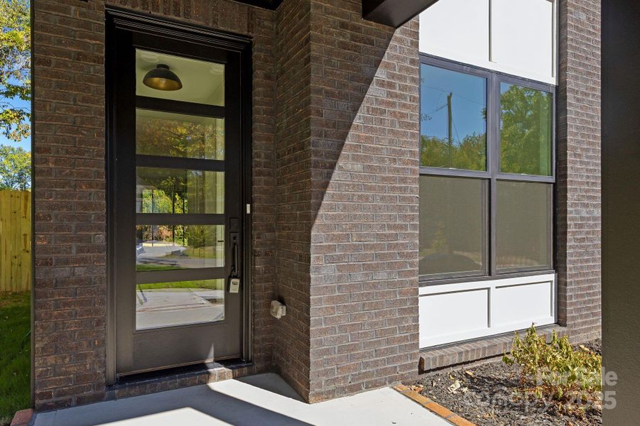 Exterior details and patio area of a home in , Charlotte (Image 4). Exterior details and patio area of a home in , Charlotte (Image 4).