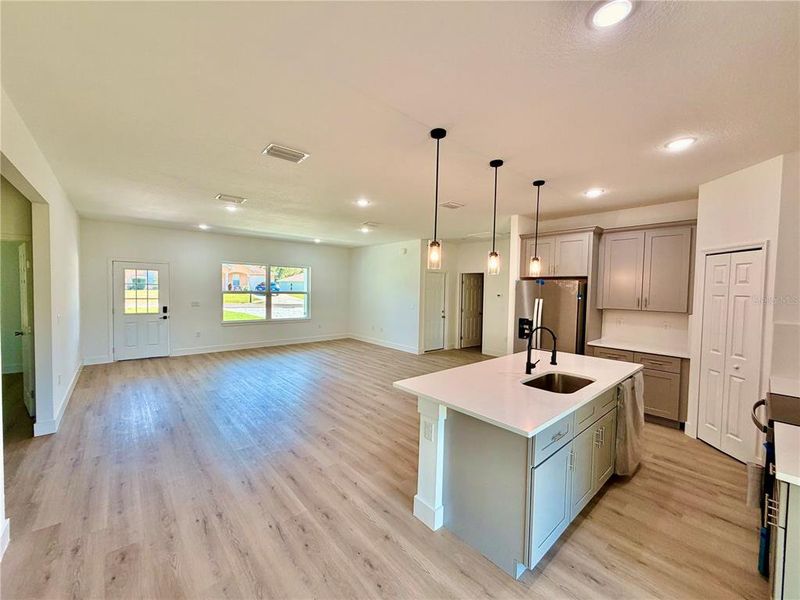 Furnished interior view inside a new home in , Citrus Springs (Image 5). Furnished interior view inside a new home in , Citrus Springs (Image 5).
