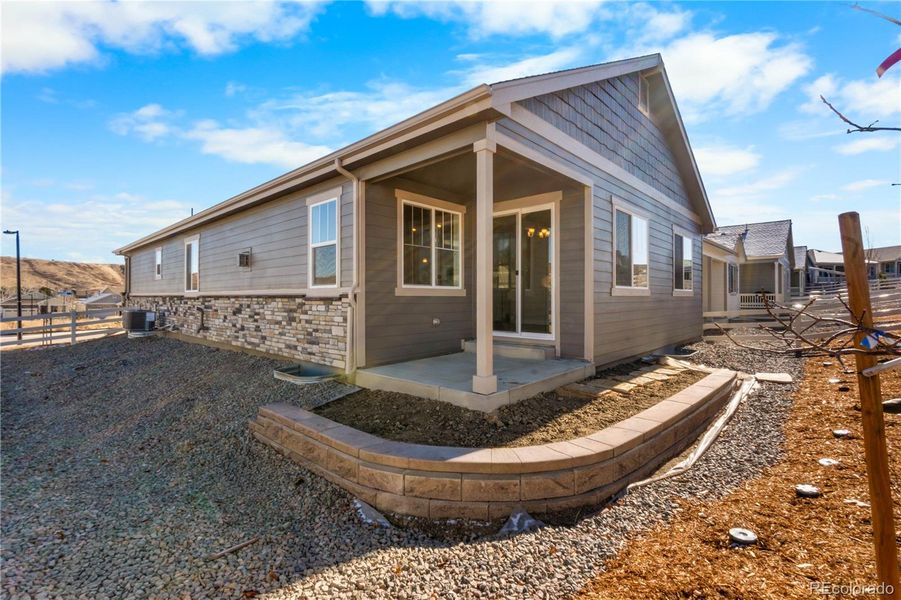 Exterior details and patio area of a home in , Castle Rock (Image 3).