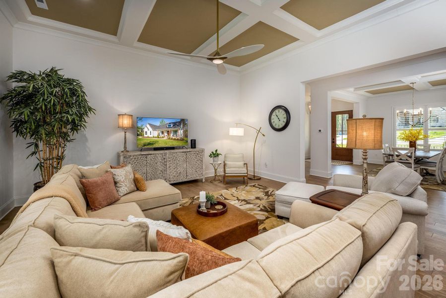 Furnished interior view inside a new home in Irish Creek, Landis (Image 16).