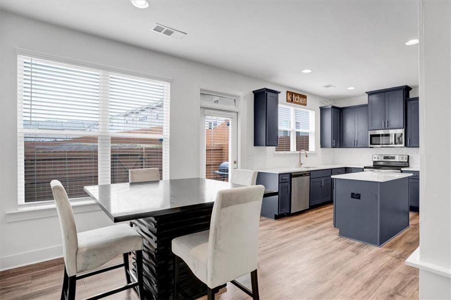 Furnished interior view inside a new home in Renaissance at South Park, Fairburn (Image 5).
