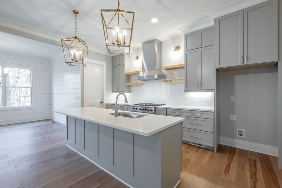 Representative furnished interior of a home built from the Carolina B by Riverstone Construction, LLC in Pine Ridge, Soddy-Daisy (Image 6).