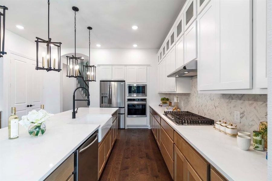 Furnished interior view inside a new home in Gateway Village - The Reserve, Denison (Image 9).