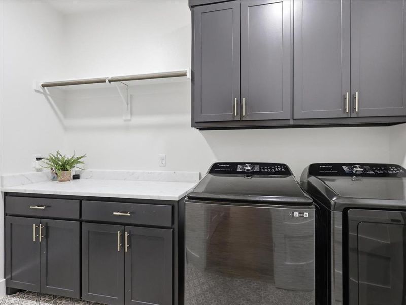 Furnished interior view inside a new home in , Weatherford (Image 8).