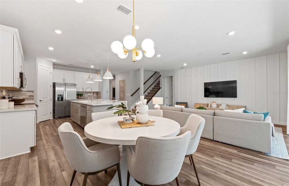 Furnished interior view inside a new home in Sapphire Point at Lakewood Ranch, Lakewood Ranch (Image 4).
