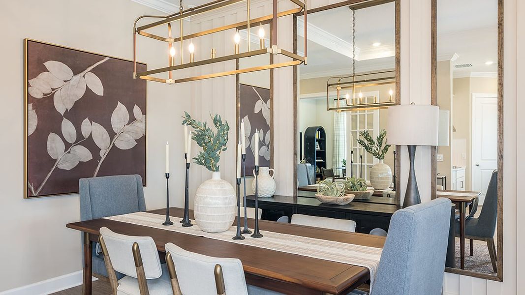 Representative furnished interior of a home built from the Lazio II by Taylor Morrison in Westview Community Group Page, Kissimmee (Image 10).