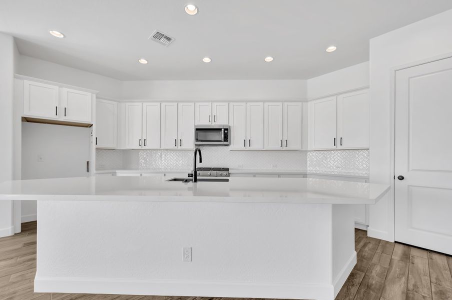 Furnished interior view inside a new home in Tavolo at Soleo, San Tan Valley (Image 6).