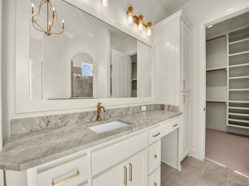 Furnished interior view inside a new home in , Weatherford (Image 29).