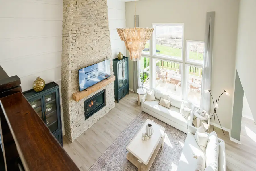 Representative furnished interior of a home built from the Grandin by Fischer Homes in The Dunes at Sandbar, Santa Rosa Beach (Image 34).