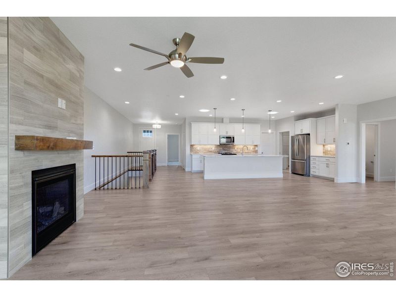 Spacious, unfurnished interior of a new home in Cottages at Kelly Farm, Greeley (Image 24).