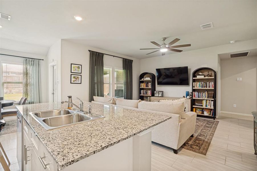 Furnished interior view inside a new home in , Fort Worth (Image 17).