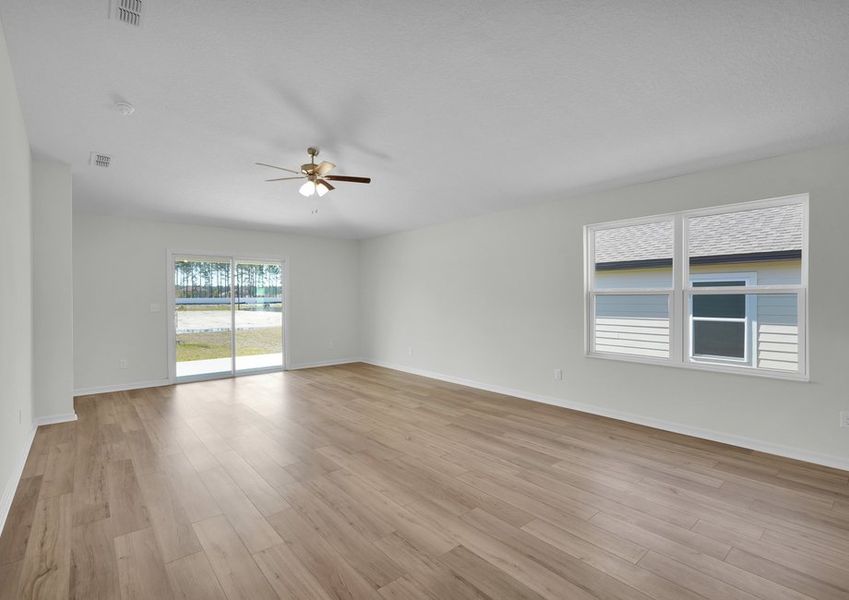 Spend time with your loved ones in the family rooms