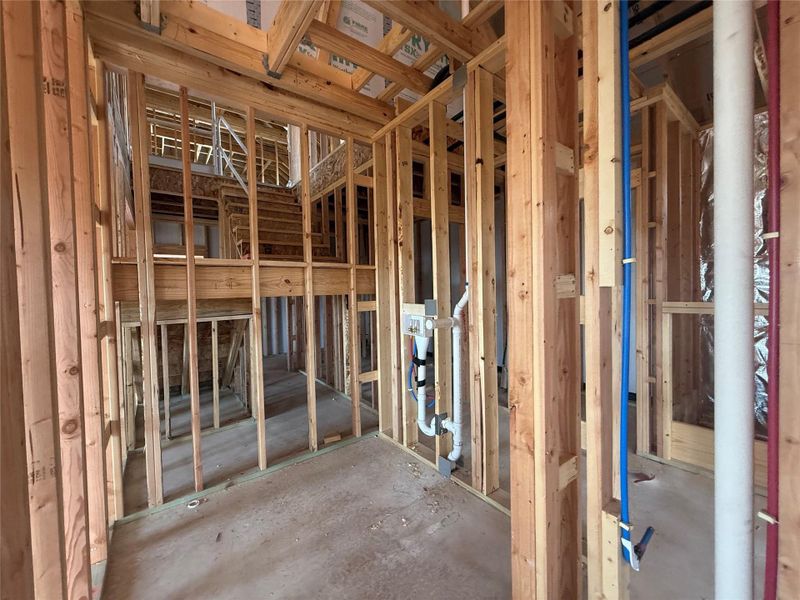 In-progress construction of a new home in Berry Creek Highlands, Georgetown, TX (Image 11). In-progress construction of a new home in Berry Creek Highlands, Georgetown, TX (Image 11).