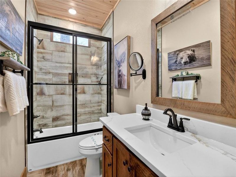 Furnished interior view inside a new home in , Ellijay (Image 7).