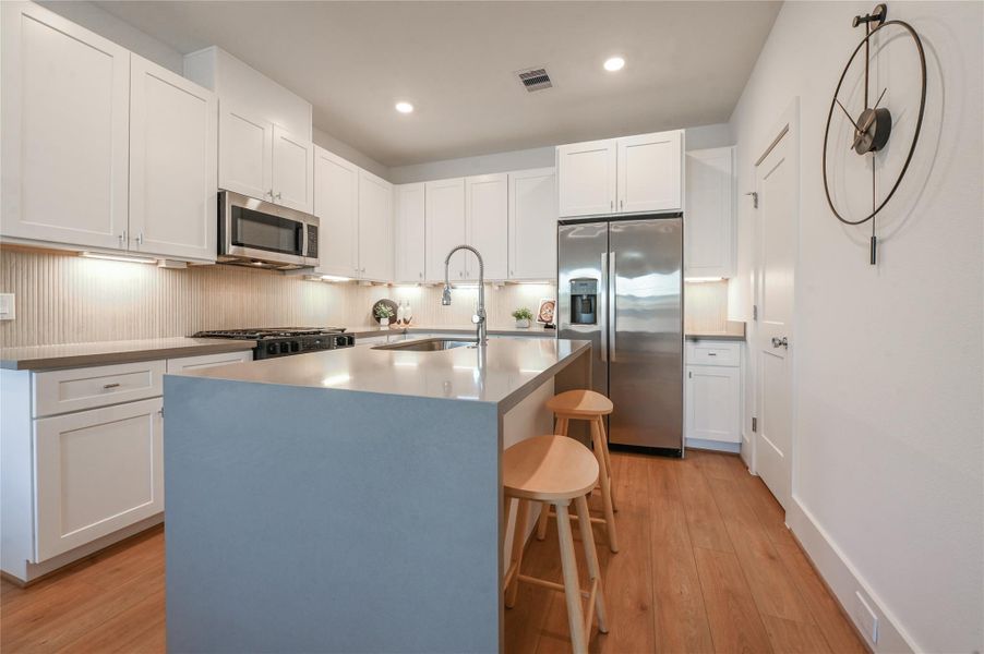 Furnished interior view inside a new home in , Houston (Image 15).