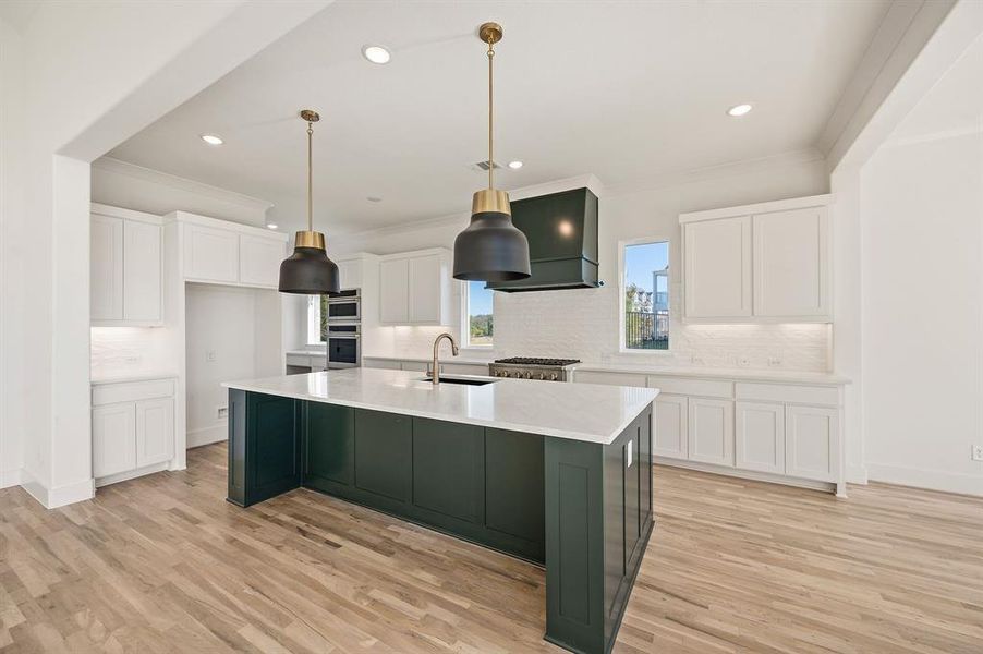 Furnished interior view inside a new home in Parks of Aledo, Aledo (Image 11).