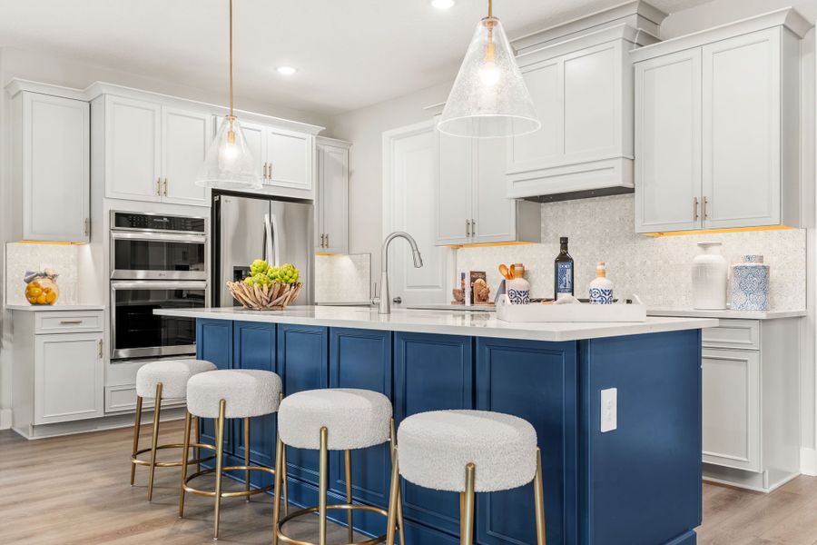 Representative furnished interior of a home built from the Paxton by Hartizen Homes in Eden Crest Single Family Homes, Apopka (Image 8).