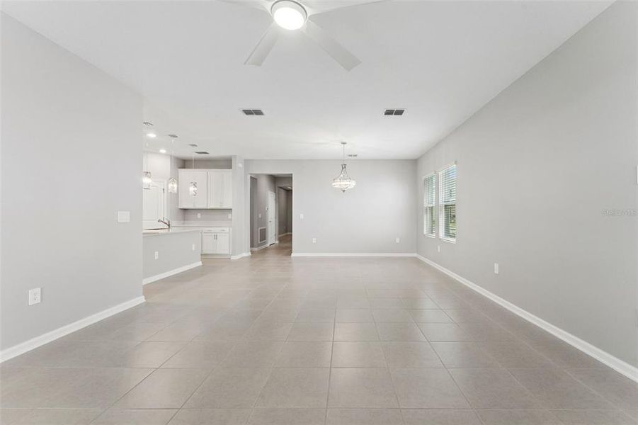 Spacious, unfurnished interior of a new home in Wellness Ridge, Clermont (Image 26). Spacious, unfurnished interior of a new home in Wellness Ridge, Clermont (Image 26).