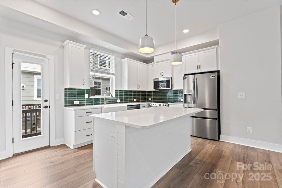 Furnished interior view inside a new home in , Charlotte (Image 8). Furnished interior view inside a new home in , Charlotte (Image 8).