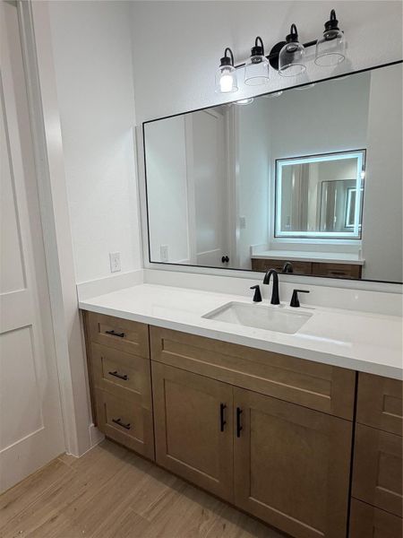 Furnished interior view inside a new home in , Angleton (Image 6).