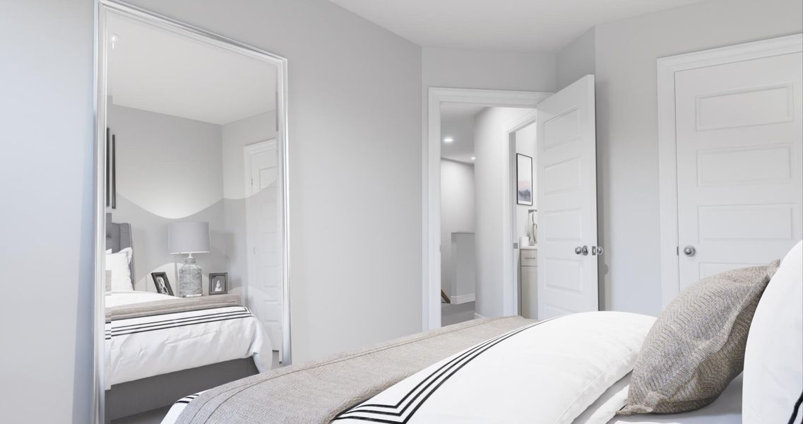 Representative furnished interior of a home built from the Savannah by Parkside Builders in The Woods, Gallatin (Image 15).