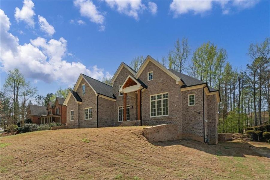 Front exterior of a new home in , Douglasville, GA, highlighting curb appeal (Image 26).