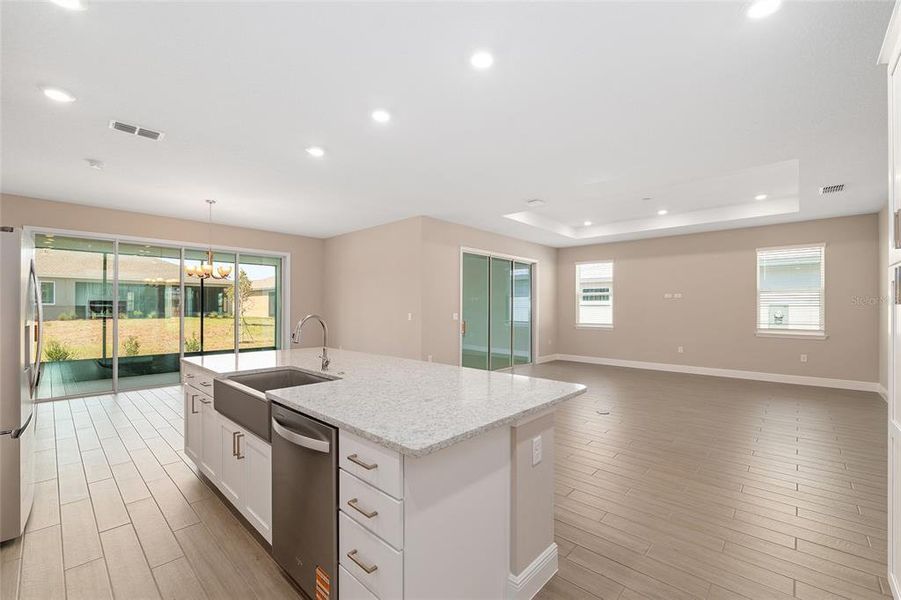 Furnished interior view inside a new home in , Ocala (Image 8).