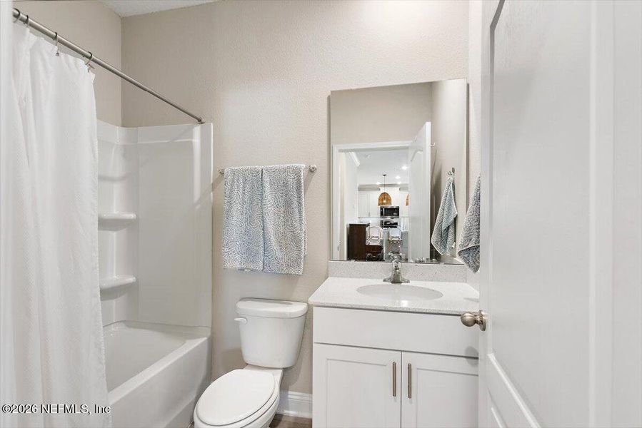 Furnished interior view inside a new home in Dorado at Entrada, St. Augustine (Image 14).