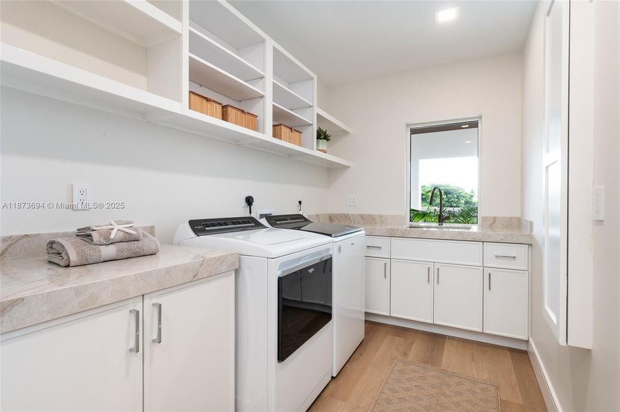 Furnished interior view inside a new home in , Lighthouse Point (Image 35).