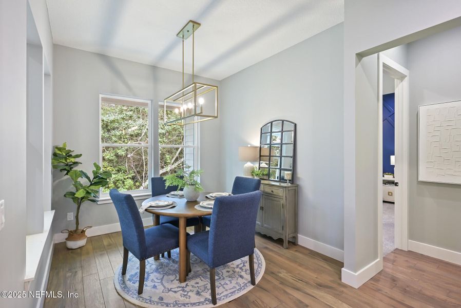 Furnished interior view inside a new home in , Jacksonville (Image 13).
