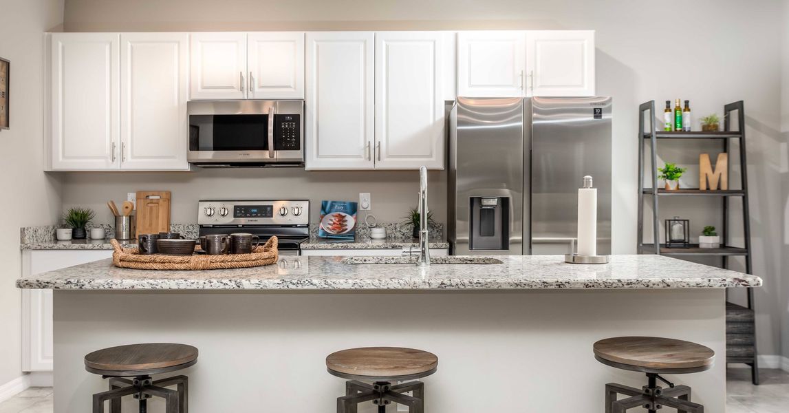 Representative furnished interior of a home built from the Mesquite by Maronda Homes in Citrus Springs, Citrus Springs (Image 3).