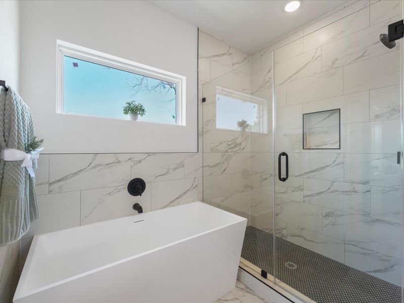 Furnished interior view inside a new home in , Houston (Image 14).